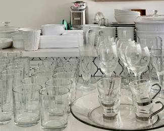 Assorted Glassware