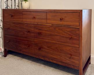 Crate & Barrel Gia Walnut Dresser