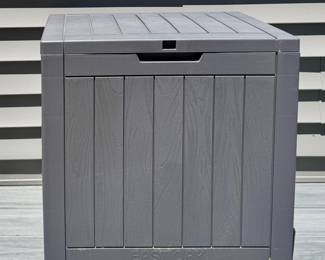 East Oak Outdoor Storage Bin - We have 2!