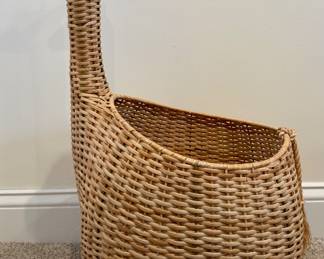 Pottery Barn Kids Wicker Giraffe Storage Basket