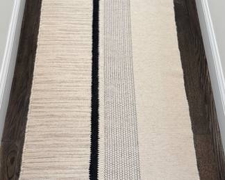 West Elm Blocks & Bands Runner