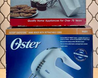 Hamilton Beach & Oster Hand Mixers