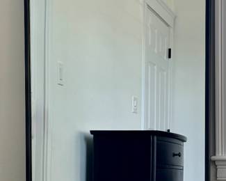 West Elm Deep Frame Metal Floor Mirror