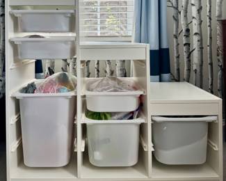 Toy Storage Unit & Assorted Manipulatives