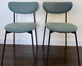 (6) West Elm Petal Dining Chairs