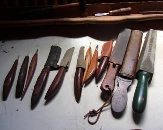 Carving Knives, Sharpeners