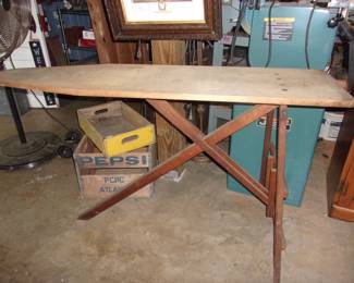 Vintage Wooden Ironing Board