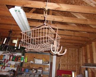 Antique Metal Basket