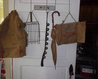 Vintage Back Pack, Bells, Umbrella