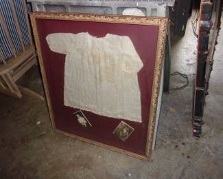 Framed Childs Dress, Pictures