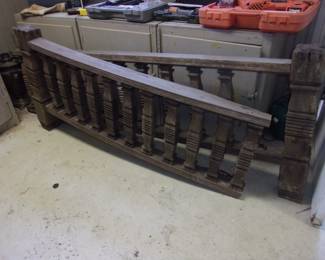 Antique Porch Railing