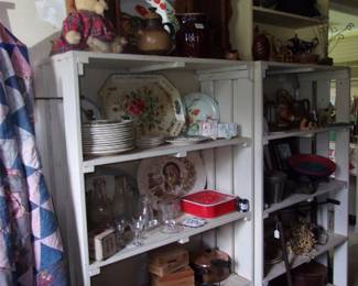 Clocks, Glassware, etcc