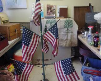 AMERICAN Flag Tree