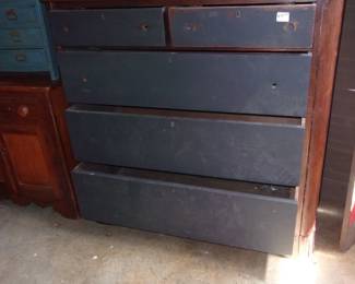 Primitive Walnut Chest