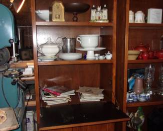 Magazines, Glassware, etc