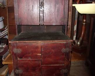 Small Childs Salesman Sample Cabinet