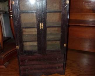 Small Childs Salesman Sample Cabinet