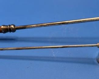 Vintage candle snuffers. Ornate. 
