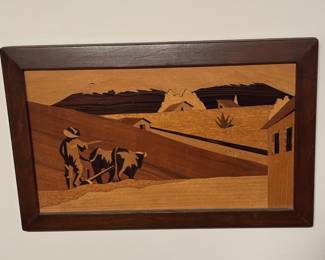 Pop o & The Sleeping Lady. Wood inlays. Talk about fancy pants stuff. Someone is way more talented than the average person out there to make this. 