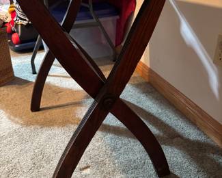 Antique/Primitive Oak Coaching Table. Super cool item. We thinks it dates from the early to mid-19th century
