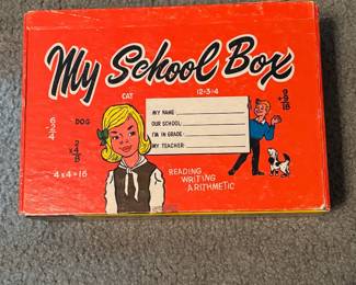 Vintage school box