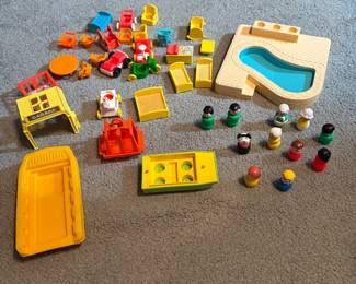 Vintage Fisher-Price toys