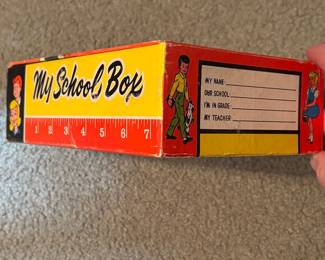 Vintage school box