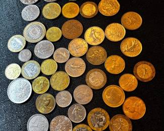 European Coins, French, British