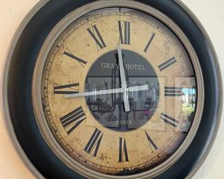 Large Wall Clock