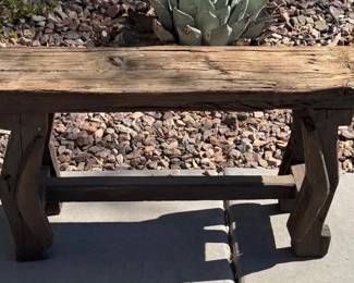 Small Wooden Bench