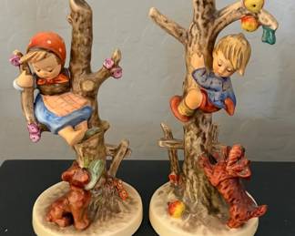 Hummel Figurines  Culpritus  Out of Danger