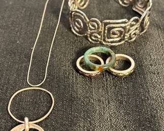 Silver Colored And 925 Jewelry