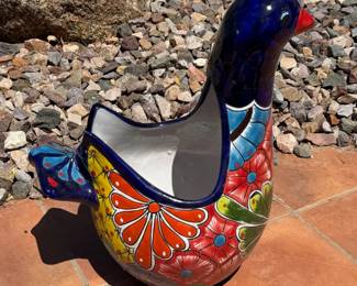 Talavera Bird Pot