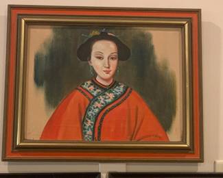 original portrait of Chinese Consort Rong (1734-1788)