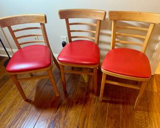 we have two more chairs that match --so a set of five