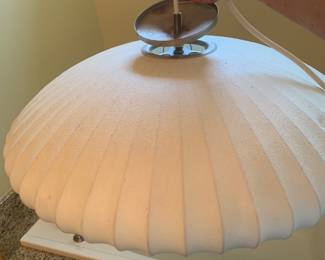 MCM style “Flying Saucer” style swag lamp
