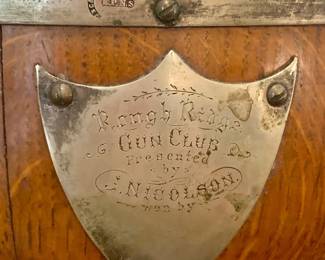 trophy was presented by the Rough Ridge Gun Club