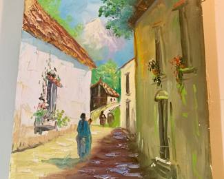 original oil on canvas