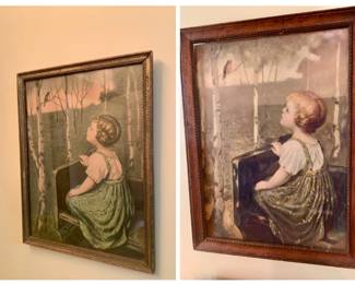 we have two of the same very early prints 