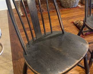 19th c Windsor chair made by the Elgin Simonds Company