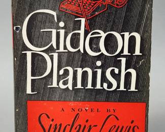 Sinclair Lewis Gideon Plansih