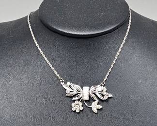 Crown Marie Sterling Necklace