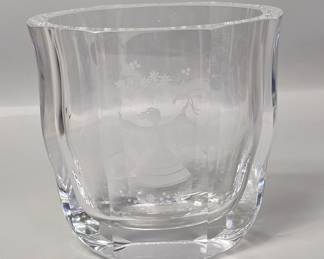 Orrefors Crystal Vase