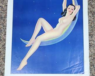 Nude On A Crescent Moon