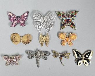 Butterfly Brooches