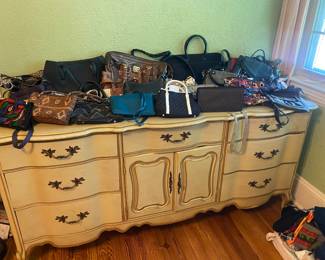 Purses and Dresser