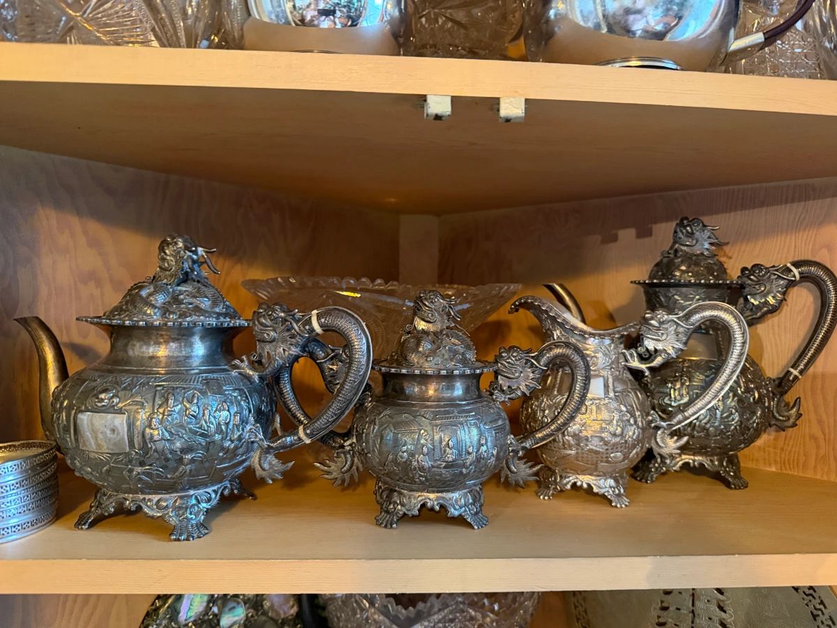 chinese silver export 