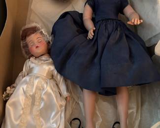 MADAME ALEXANDER CISSY DOLL, DRESS, UNDERGARMENTS, HEELS