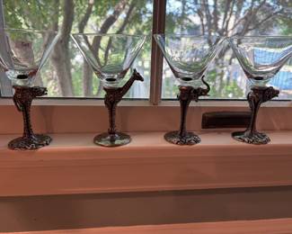 KING ARTHUR MARTINI GLASSES