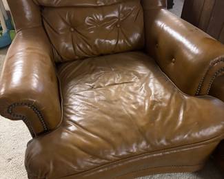 CHAIR AND OTTOMAN